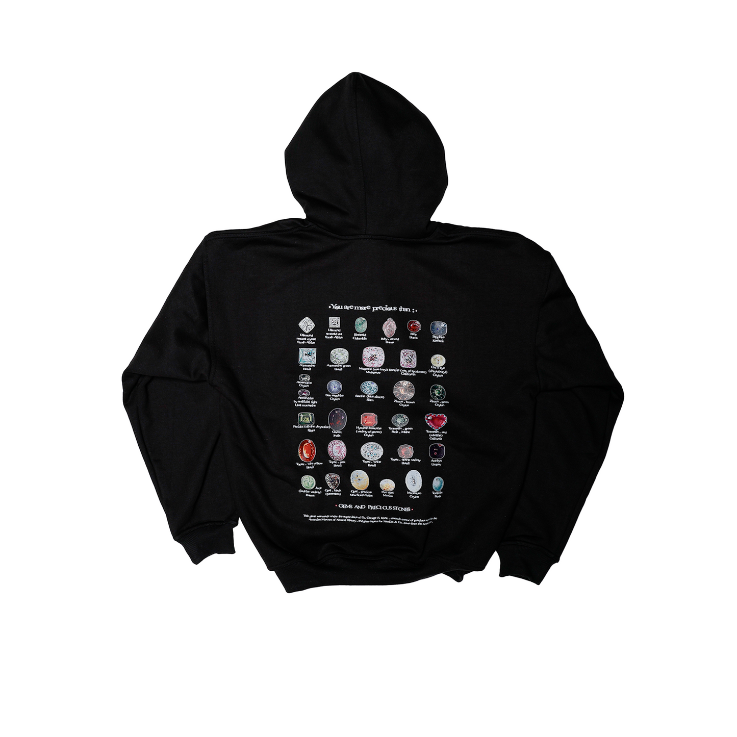 MORE PRECIOUS HOODIE BLACK