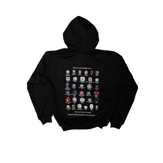 MORE PRECIOUS HOODIE BLACK