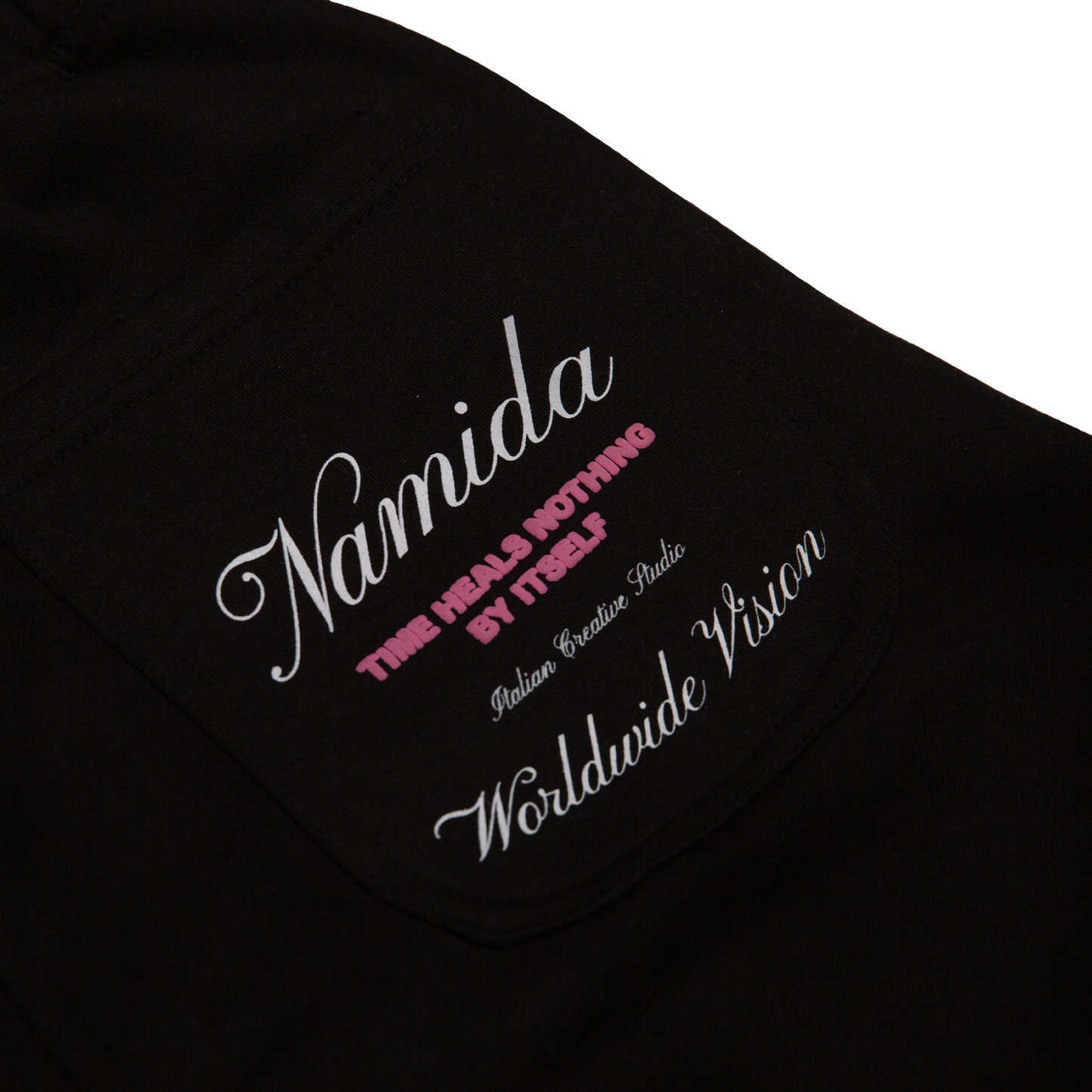 TIME HEALS TRACKPANTS BLACK