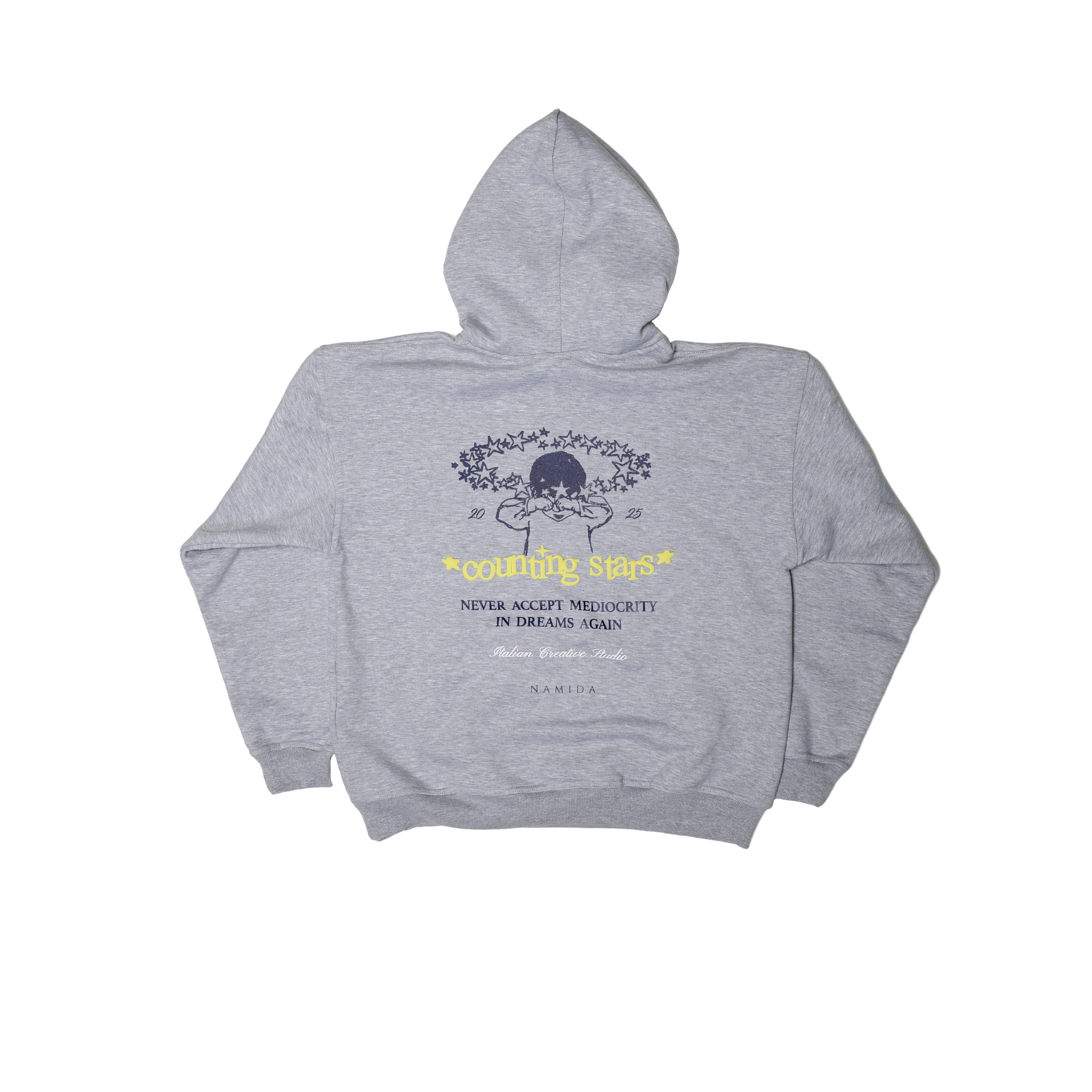 COUNTING STARS HOODIE GREY