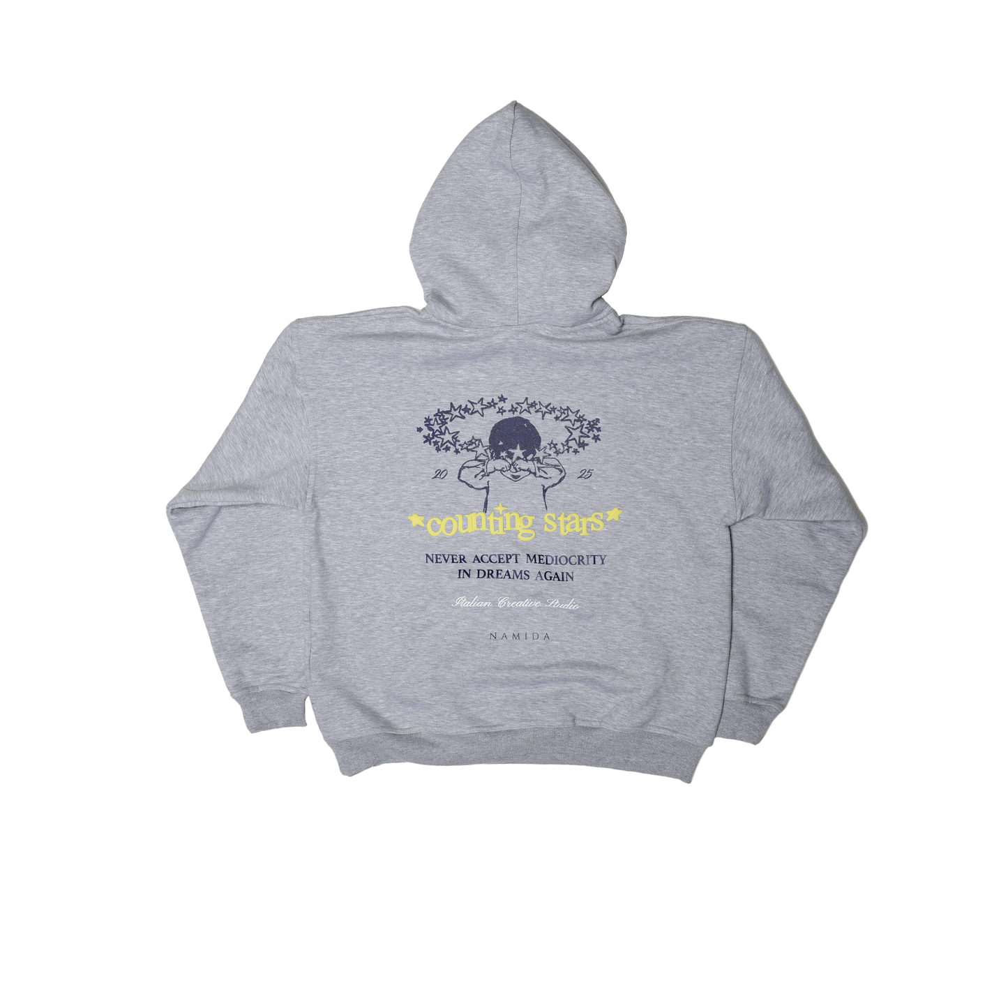 COUNTING STARS HOODIE GREY