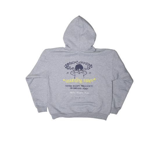 COUNTING STARS HOODIE GREY